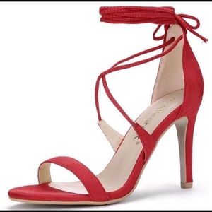 Lace Up Heels Size 10